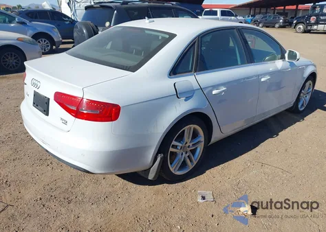 2014 Audi A4 z USA, uszkodzony, nr VIN WAUKFCFL5EN039071